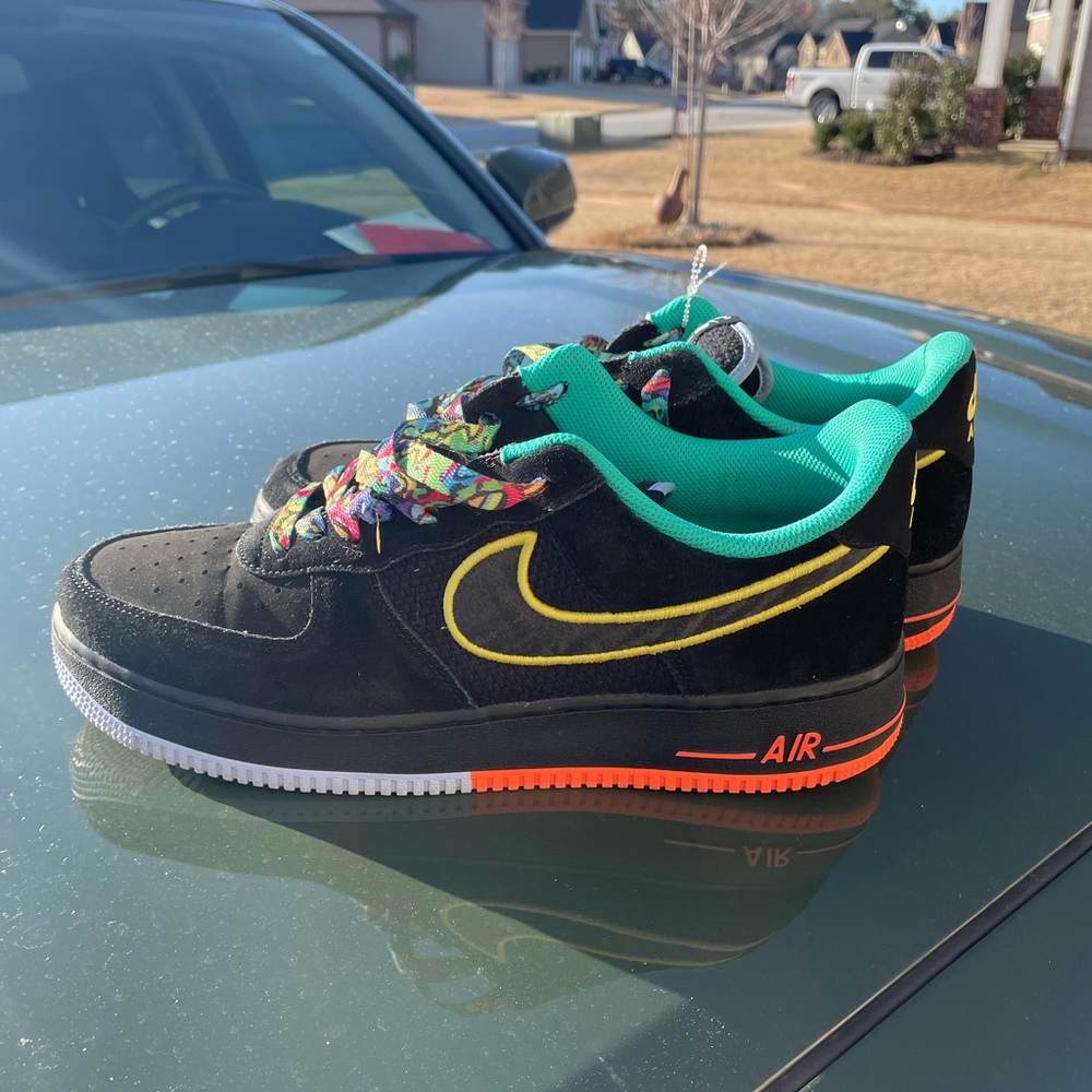Nike peace and unity air force 1s